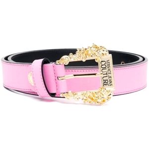 BNWT versace jeans couture engraved-logo leather belt